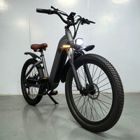 Vélo Électrique Fat Bike Personnalisable Chine, Moteur Brushless, Longue Autonomie 75 Miles, Batterie 48V 60V, Freins à Disque Doubles, Noir