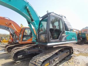 Excavadora sobre orugas usada Excavadora Kobelco maquinaria y equipo de construcción usado vendido a bajo precio - Product Image 3