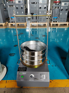 Machine d'essai automatique de <span class=keywords><strong>vibration</strong></span> de secoueur de tamis en acier 220V norme ASTM pour le laboratoire d'agrégats de roche de sol garantie de 1 an - Product Image 3