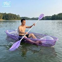 Sac flottant latéral transparent pour siège de kayak en cristal coloré avec kit complet pour la fabrication de bateaux à coque rigide Lumark en provenance de Chine