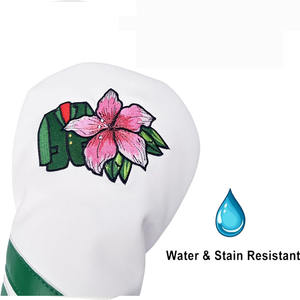 Couverture de conducteur de <span class=keywords><strong>golf</strong></span> en cuir PU imperméable de qualité supérieure <span class=keywords><strong>3</strong></span> couvre-chefs en <span class=keywords><strong>bois</strong></span> de parcours et hybrides pour hommes - Product Image 4