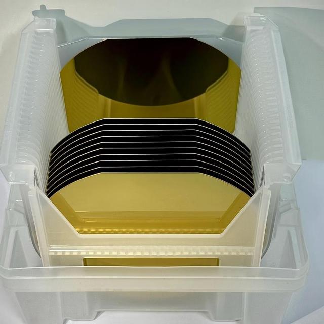 LANXIN Au Model 2-12 Inch Gold Coated Silicon Semiconductor Electrode Wafer Magnetron Sputtering Device Customizable