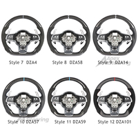 Volant LED Racing en fibre de carbone personnalisable pour Volkswagen Golf GTI Polo Passat CC JETTA Mk7 Mk6 2012-2019