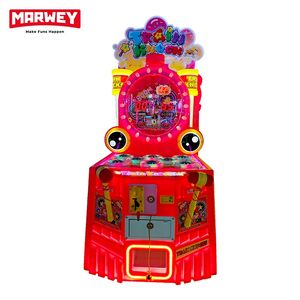 Marwey Nouveau Design Haute Qualité Mini Machine de Jeu Électrique à Monnayeur 'Whack-a-Mole' Thème Train Amusant pour Enfants Économique - Product Image 3