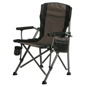 Chaise pliante d'extérieur Fauteuil portable Chaise de pêche Loisirs Plage Camping Grande chaise pliante - Product Image 1