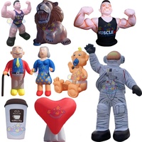Publicidad Abraham modelo inflable dibujos animados personalizado personaje inflable Abraham inflable anciano para evento