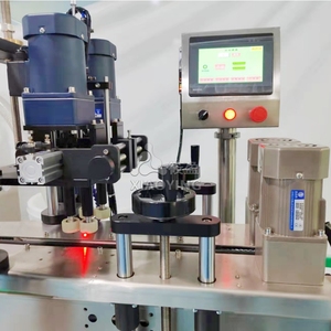 เครื่องปั๊มฝาขวดอลูมิเนียมอัตโนมัติสำหรับอุตสาหกรรมพร้อมฝาขวด - Product Image 6