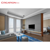 Mobilier d'hôtel clé en main pour ensembles de chambres 5 étoiles et mobilier de hall, conception personnalisée pour projets hôteliers de grande envergure