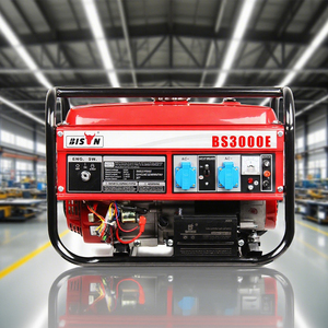 Máy phát điện diesel công suất nhỏ, 7KVA, 60Hz, một pha, 220V, máy phát điện diesel khung mở. - Product Image 4