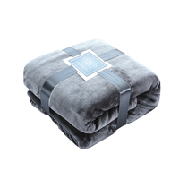 Maßgefertigte Picknickdecken Schwarze Strickdecke Gewichtsdecke King-Size Nerzdecke Minky-Decke Geschenksets