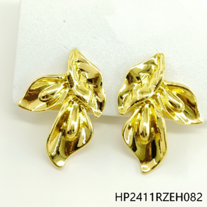 Orecchini a Cerchio Vintage Trendy da Donna con Zirconi Religiosi, Gioielli Ipoallergenici per Uso Quotidiano e Accessori per Feste - Product Image 1