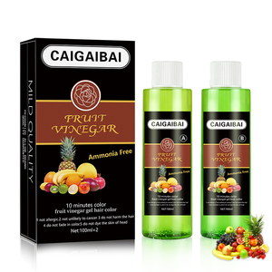 Gel Colorante per <span class=keywords><strong>Capelli</strong></span> OEM ODM all'Ingrosso, 100ml*2, Estratto Naturale di Frutta, Copre i <span class=keywords><strong>Capelli</strong></span> <span class=keywords><strong>Grigi</strong></span>, Colore Nero e Castano Scuro - Product Image 4