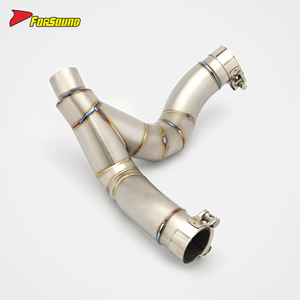 Échappement intermédiaire en alliage de titane <span class=keywords><strong>Ducati</strong></span> Monster 950 <span class=keywords><strong>2021</strong></span>-présent, qualité performance, neuf, FORSOUND, design léger, OEM - Product Image 2