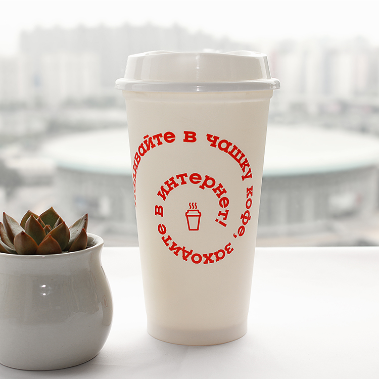 16oz Reusable Plastic Cold Drink Cups BPA Free Coffee Tumblers Party Cup with Lids Straws