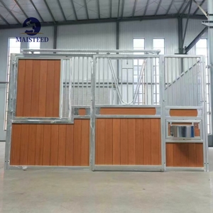 Panel de Establos para Caballos Galvanizado de Primera Calidad, Portátil, con Revestimiento en Polvo, Duradero, con Comedero para Heno, Pferd - Product Image 5