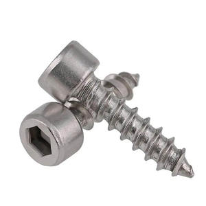 Vis à tête cylindrique à bride 4-40x3/4 personnalisée vis à tête cylindrique hexagonale à tête cylindrique en zinc - Product Image 6