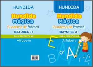 Hundida Magica Cuaderno de Practica MAYORES 3+ Preescolar (Alfabeto,Numero,Dibujo,Matematica) - Product Image 6