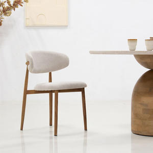 Chaises de Salle à Manger Minimalistes en Bois Massif - Product Image 5