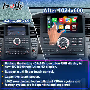 หน้าจอแอนดรอยด์ออโต้ไร้สายขนาด 7 นิ้ว ยี่ห้อ Lsailt สำหรับรถยนต์นิสสัน พาธไฟน์เดอร์ <span class=keywords><strong>R51</strong></span> นาวาร่า D40 ปี 2008-2013 - Product Image 3