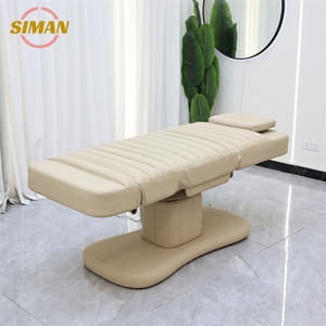 Sillón de Salón Siman, Camilla Eléctrica para Tratamientos Faciales, Reclinable, Ajustable, para Masajes, Belleza, Tatuajes, Spa, Muebles Negros - Product Image 6