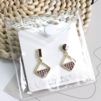 Ensemble de cartes à bijoux personnalisées Offre Spéciale écologiques pour boucles d'oreilles, affichage de colliers en papier, emballage de cartes avec logo