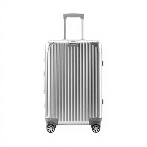 Valigia Trolley in Lega di Alluminio e Magnesio con Serratura TSA, 4 Ruote Girevoli, Bagaglio a Mano 20-29 Pollici, per Viaggi d'Affari, Uomo e Donna - Product Image 1
