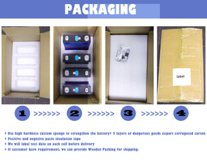 Baterías Recargables de Litio Prismáticas de 3.2v 200ah 202ah, Celdas de Batería Prismáticas de 200ah - Product Image 4