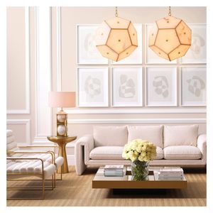 <b>Table</b> <b>Lamp</b> With Marble Spheres Gold Frame White Shade LED Light Source E27 <b>Base</b> Switch Control 1 Year Warranty - Product Image 2