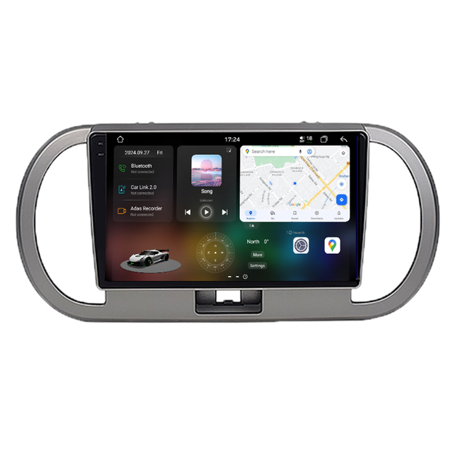 3D Real-time Dynamic Driving Android Radio for Nissan Moco 2006- 2011 Car-play Bluetooth QLED 2K Screen Car Gps Navigation
