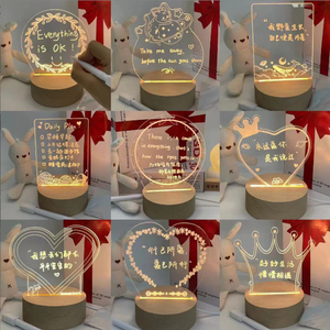 Tablero de Mensajes Personalizado con Base de Madera y Superficie de Pizarra, Organizador de Escritorio, Decoración para el Hogar, Regalo - Product Image 6