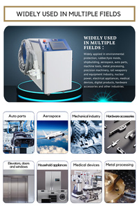 1500W draagbare laserreinigingsmachine Roestverwijdering Metalen munten Autochassisreiniging Puls Roestvrij staal Glas Kunststof - Product Image 6