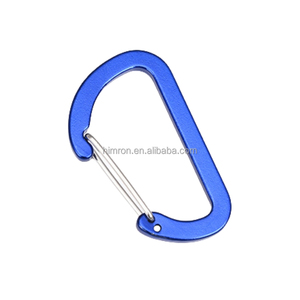 Moschettone in Lega di Alluminio di Alta Qualità 60*35mm a Forma di D, Clip Piatta in Alluminio con Chiusura a Filo <span class=keywords><strong>per</strong></span> Portachiavi - Product Image 4