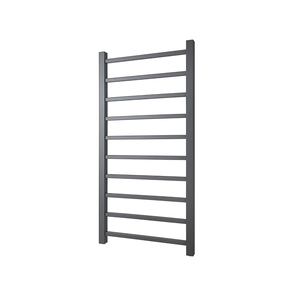 Calentador de toallas hidrónico calentado con <span class=keywords><strong>agua</strong></span> para baño cepillado negro Q195 de acero suave para secado de toallas - Product Image 2