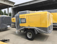 Atlas Copco XRS606 PACE Compresseur d'air diesel portable à vis 9-17bar 130-250psi 628-564cfm 18-16m ³/min Applications extérieures Nouveau