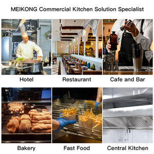 Cocina Monobloque Premium, Isla de Cocina Modular de Lujo, Equipo para Hoteles y Restaurantes, Estación de Cocina de Alta Gama - Product Image 3