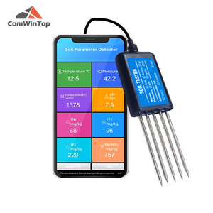 Testeur de sol professionnel 8 en 1, température, humidité, EC, PH, NPK, capteur portable USB Type-C pour l'agriculture, testeur de sol USB - Product Image 5