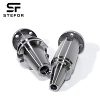 STEFOR BST Porte-outil BT40 pour fraisage CNC, accessoire de machine à alésage de haute précision 0,005 mm, BT50 SK40 Argenté, Garantie 6 mois