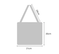 Sac fourre-tout tricoté personnalisable, rayures arc-en-ciel colorées, sac à bandoulière décontracté en tricot avec impression de logo, MOQ 50 pièces