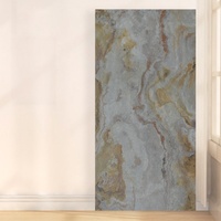 Panneau en pierre frittée de marbre naturel ultra-fin, flexible et pliable, panneau décoratif créatif pour l'intérieur et l'extérieur
