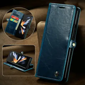 top selling products 2023 amazon CaseMe Leather Wallet Mobile Phone Case for Samsung Z FOLD 5 5G Card Holder Cover for Z fold 4