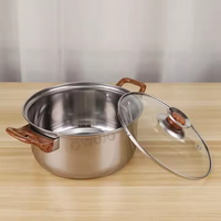 Batterie de cuisine moderne en acier inoxydable de haute qualité, 11 pièces, cuisson à induction antiadhésive avec marmite, poêle à frire, marmite à lait