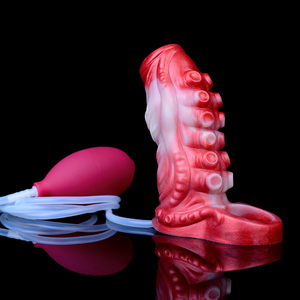 Manchon de pénis à jet d'eau, agrandissement, préservatif réutilisable, fonction de lubrification à jet, conception anti-décollement, extenseur d'agrandissement pour le sexe masculin - Product Image 2