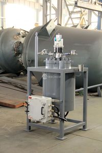 Reactor de Hidrogenación de Acero Inoxidable a Prueba de Explosiones bibo 50L, Marca Huixin, Semiautomático, con Aceite Térmico - Product Image 2
