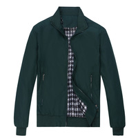 Nouveau Hommes Printemps Mode Solide Couleur Zipper Vestes Vêtements De Travail Hommes Col Montant Casual Outwear Tops Manteau Tops Baseball Veste