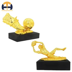 Di alta qualità trofeo portieri calcio Golden Boot Award all'ingrosso LuxuryMetal premio calcio trofeo in metallo personalizzazione trofeo