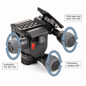 หัวขาตั้งกล้อง Benro Polaris Astro Edition สำหรับถ่ายภาพพาโนรามา 360 องศา หัวขาตั้งกล้องไฟฟ้า - Product Image 3
