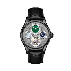 Relojes de Pulsera Multifuncionales de Moda para Hombre con Doble Hora y Fase Lunar, Diseño Original de Fábrica OEM/ODM - Product Image 5