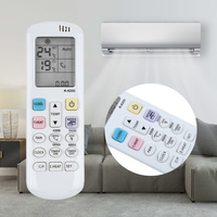 Pantalla LCD de bajo consumo de energía para aire acondicionado, Control remoto Universal para aire acondicionado