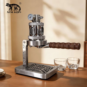 Macchina da Caffè Pneumatica Portatile ALMKOPi per Uso Domestico, Manuale, a Pressione Variabile, per Caffè Concentrato Italiano, Piccola, Senza Preriscaldamento, per Esterni - Product Image 1