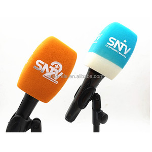 Senheisser-Parabrisas de espuma de micrófono E835 para TV, accesorio para televisor de mano con logotipo personalizado - Product Image 1